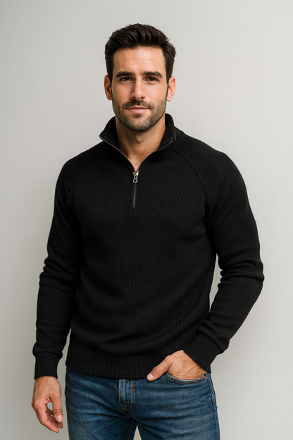 Pull Molletonné en Polyester Owen - Col Camionneur & Doublure Fleece