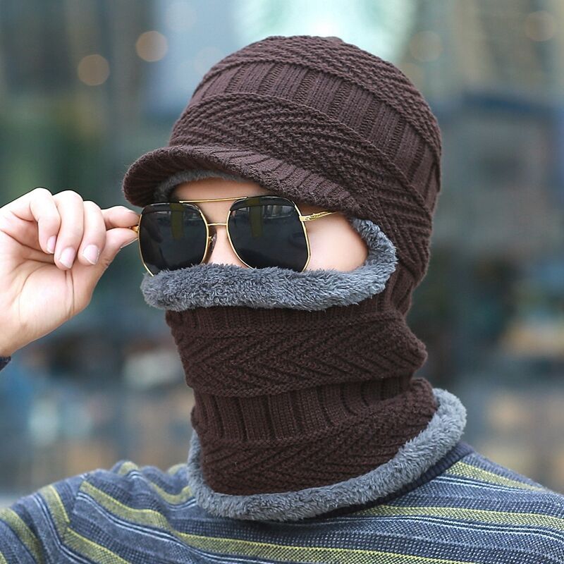 Bonnet Hiver Multifonction avec Cache-Cou et Protection Visage