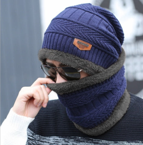 Bonnet Hiver Multifonction avec Cache-Cou et Protection Visage