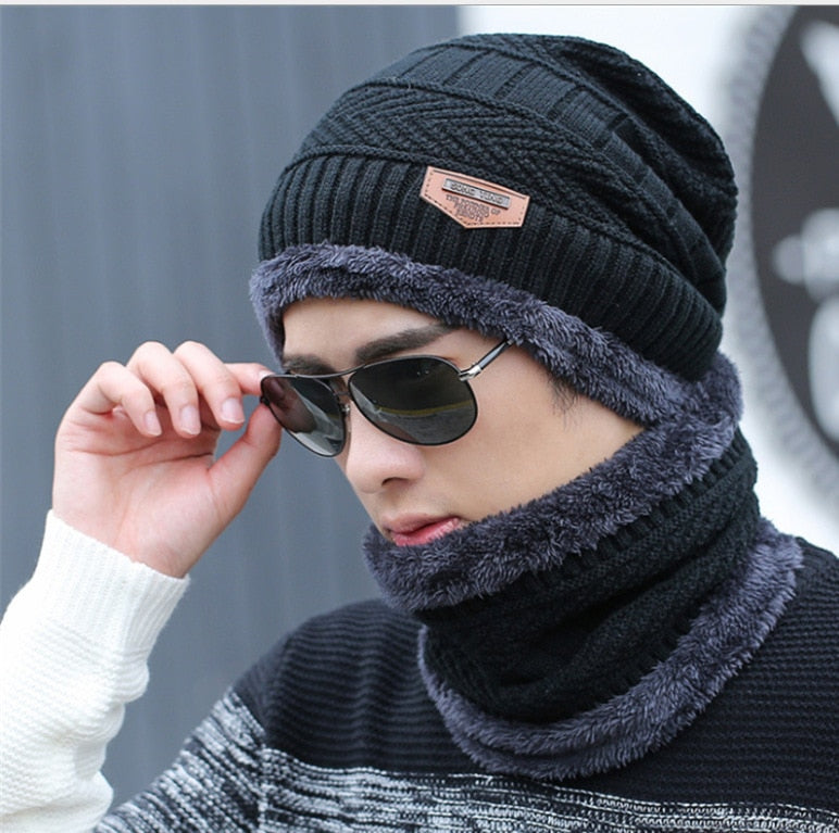 Bonnet Hiver Multifonction avec Cache-Cou et Protection Visage