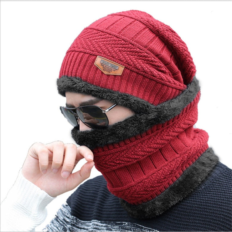 Bonnet Hiver Multifonction avec Cache-Cou et Protection Visage