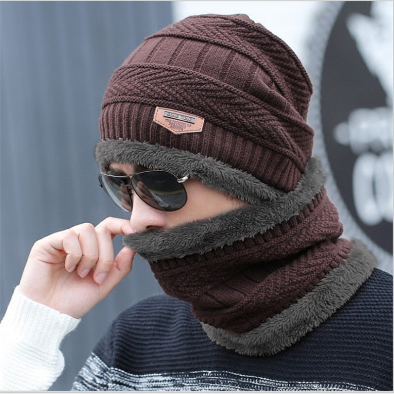 Bonnet Hiver Multifonction avec Cache-Cou et Protection Visage