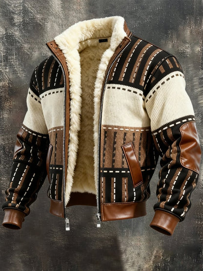 Veste zip à doublure Sherpa - Confort hivernal
