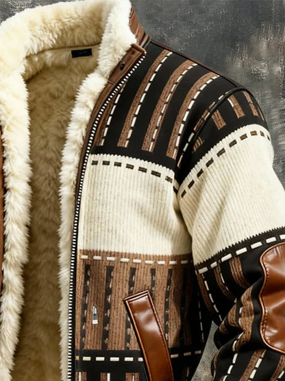 Veste zip à doublure Sherpa - Confort hivernal