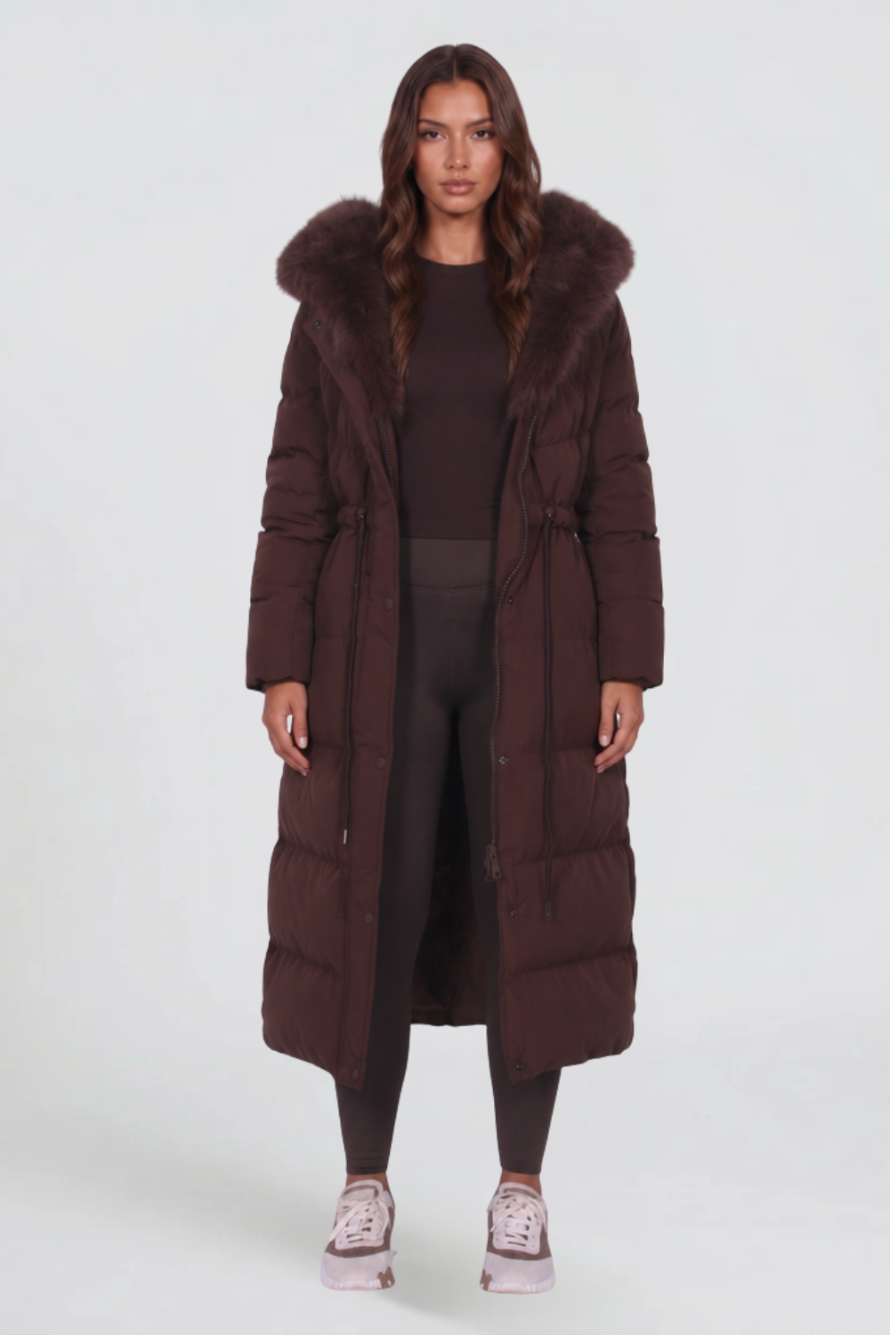 Manteau à capuche fourrée longue - Confort et chaleur extrêmes | Martaline