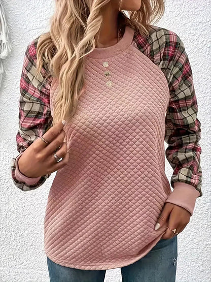 pull femme, détail de la manche