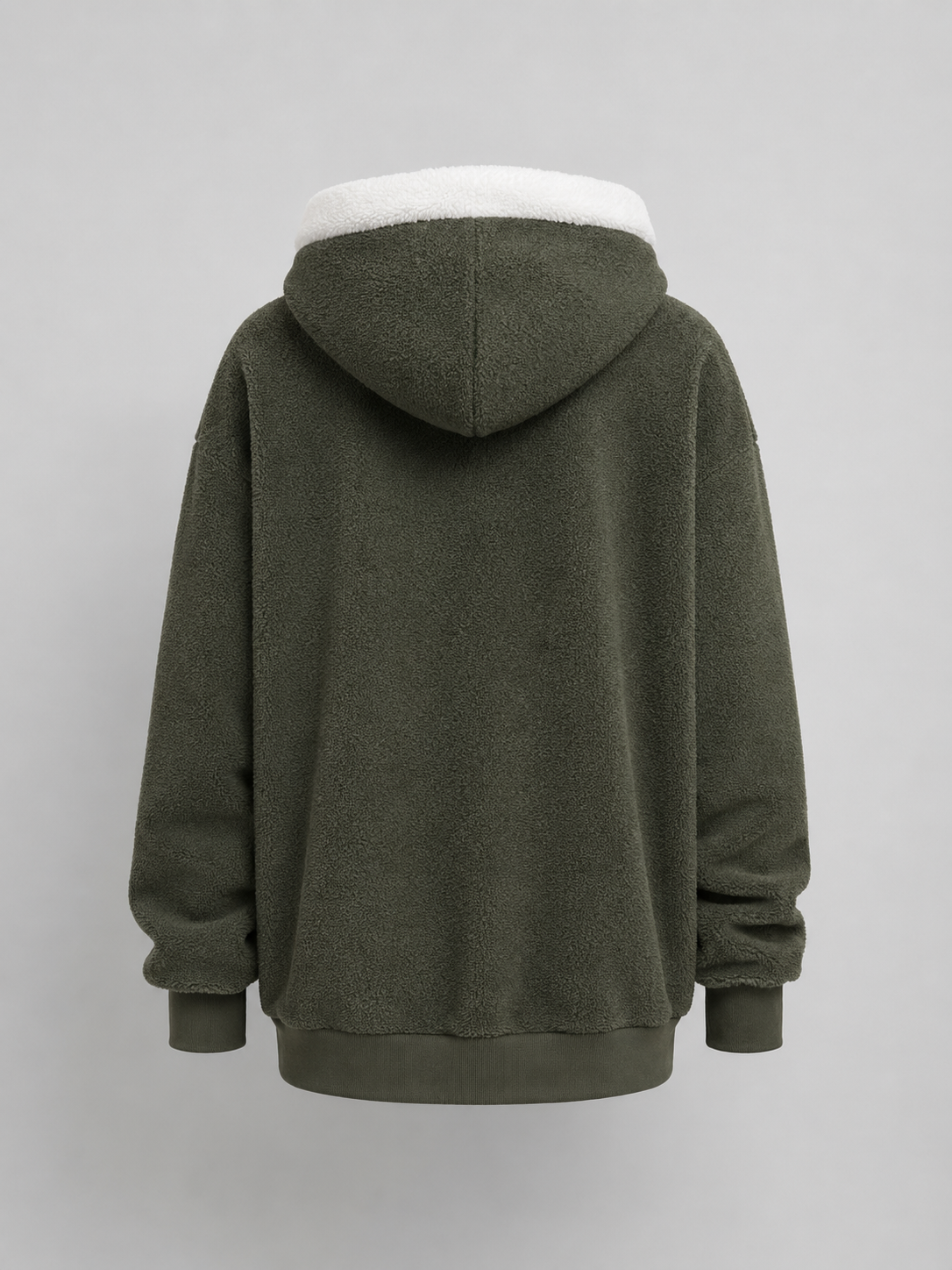 Veste matelassée pour femme à capuchon sherpa