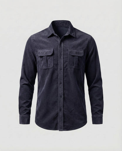 Chemise homme Tobias coupe ajustée, vue de dos
