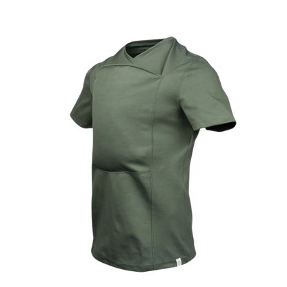 Chemise de portage bébé, modèle sans bébé