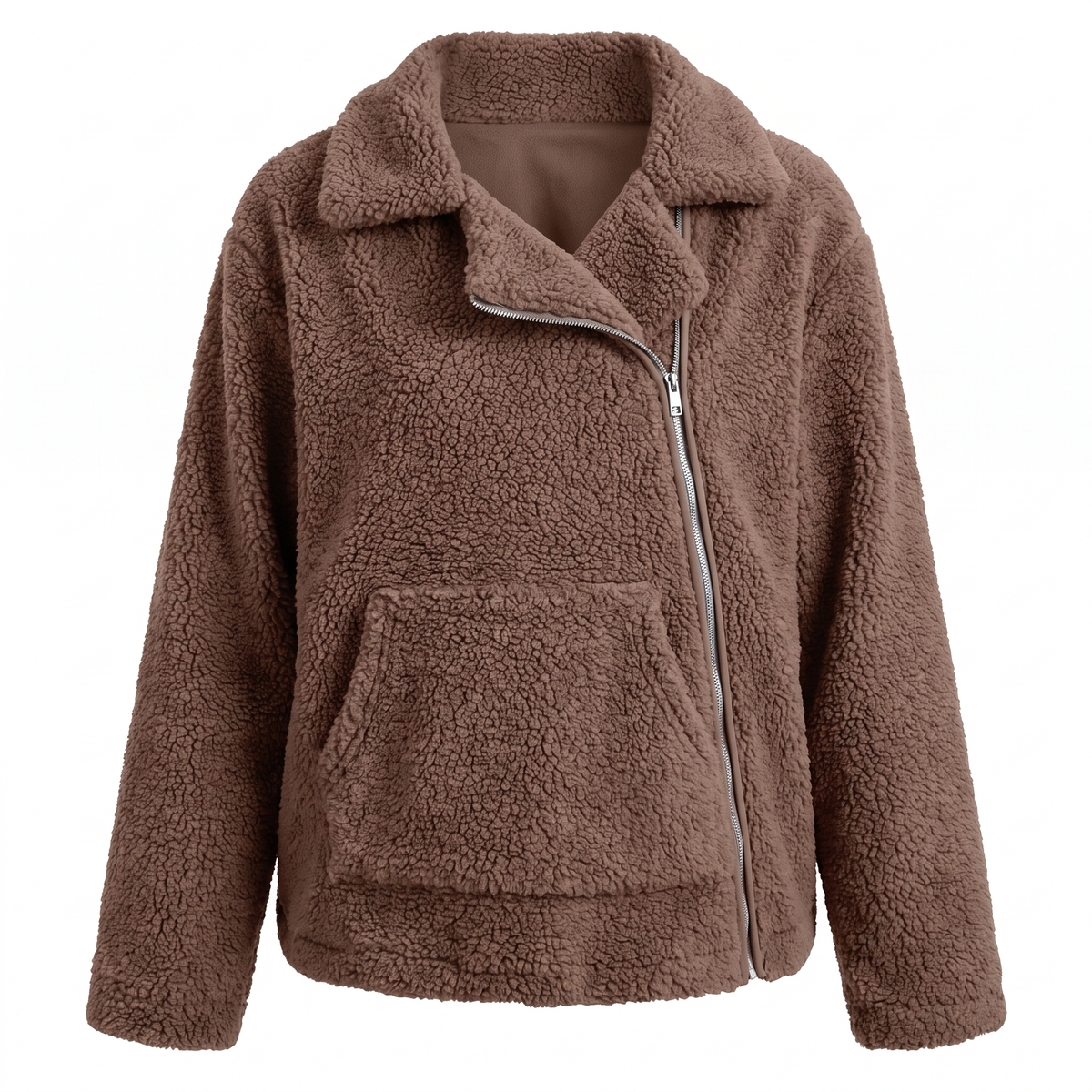 Veste de grossesse et de portage de bébé en fleece, fermeture éclair