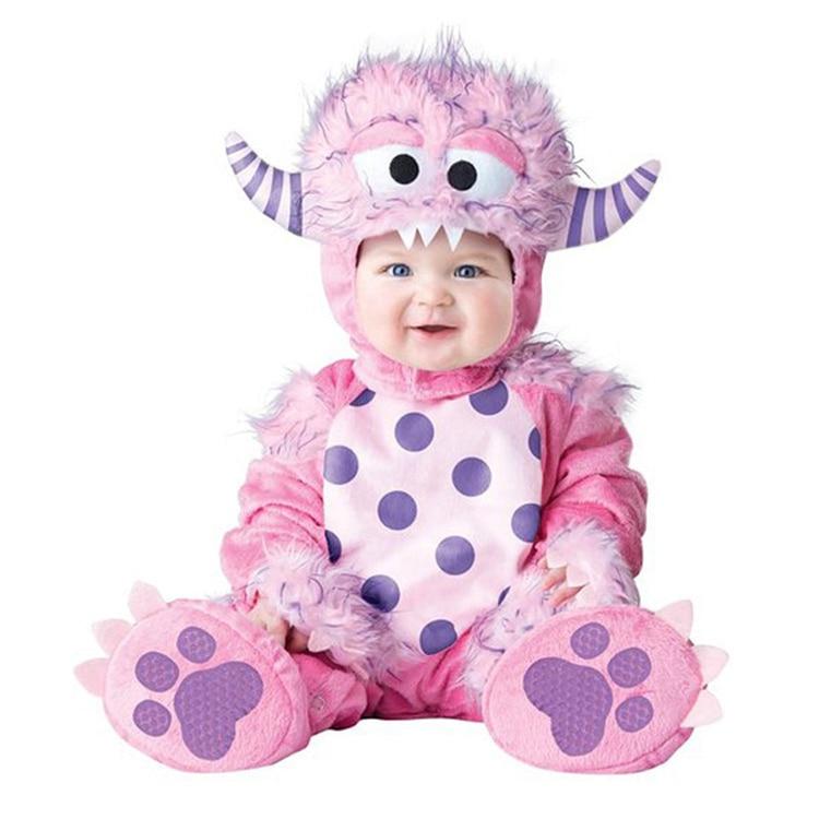 Déguisement bébé en coton, vue de dos