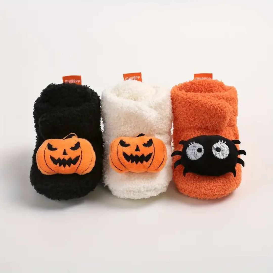 Chaussons d'Halloween pour enfant, présentation de l'emballage