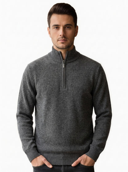 pull homme décontracté élégant, coloris beige