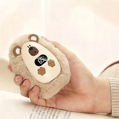 chauffe-mains rechargeable avec écran LCD, vue arrière