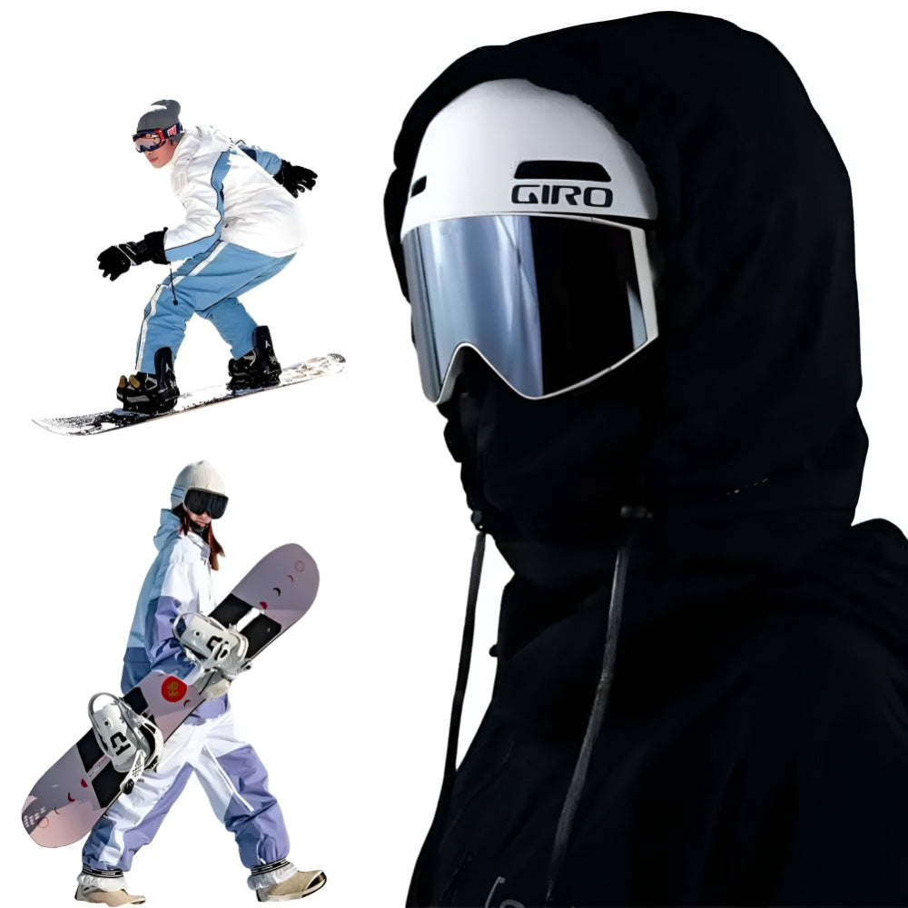 Masque de ski pour le visage - Confort et protection pour les activités de plein air