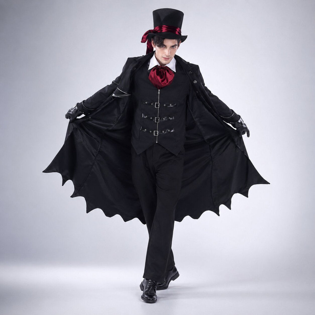 Costume de vampire pour homme, vue de face
