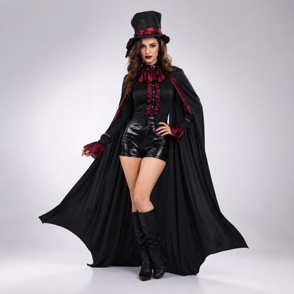 Costume de vampire pour homme, vue de dos