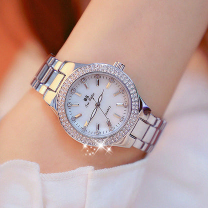 montre pour femme, détail du cadran