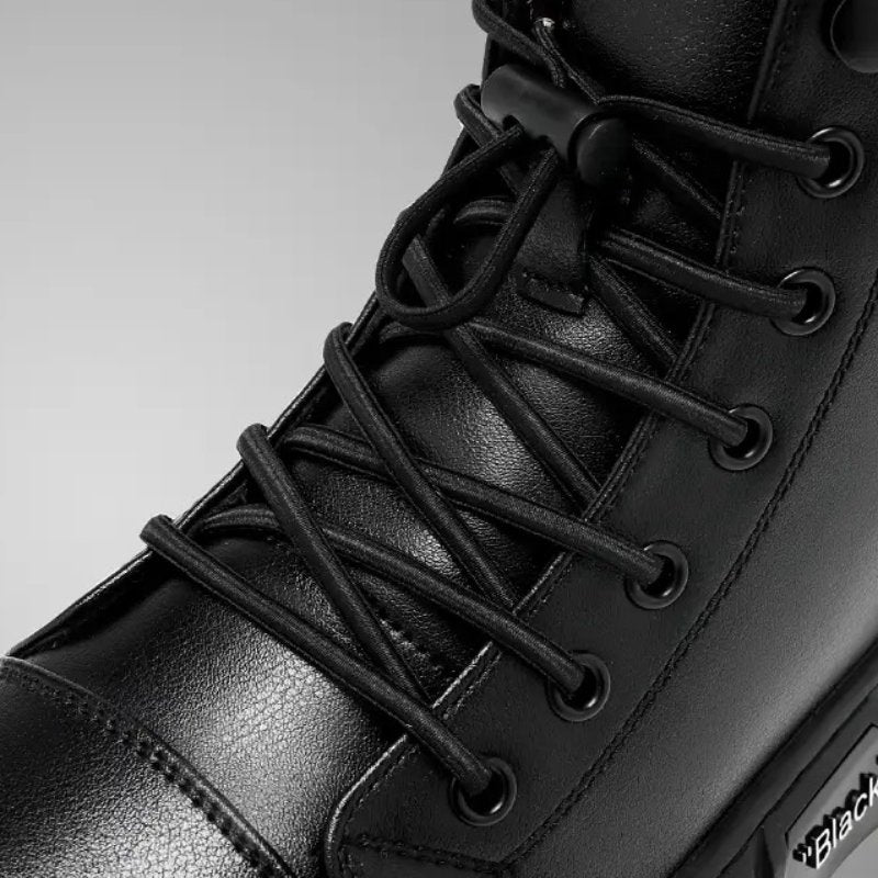 Chaussures orthopédiques pour hommes en cuir - Confort et soutien pour les arches
