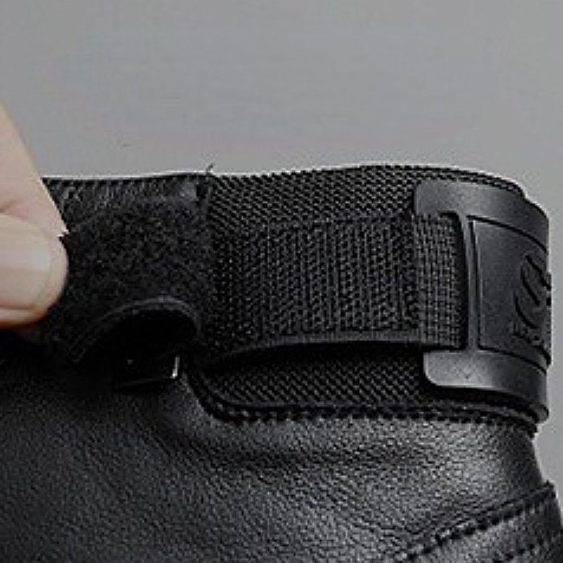 Chaussures orthopédiques pour hommes en cuir - Confort et soutien pour les arches