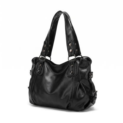 Sac à main en cuir faux décontracté, vue arrière