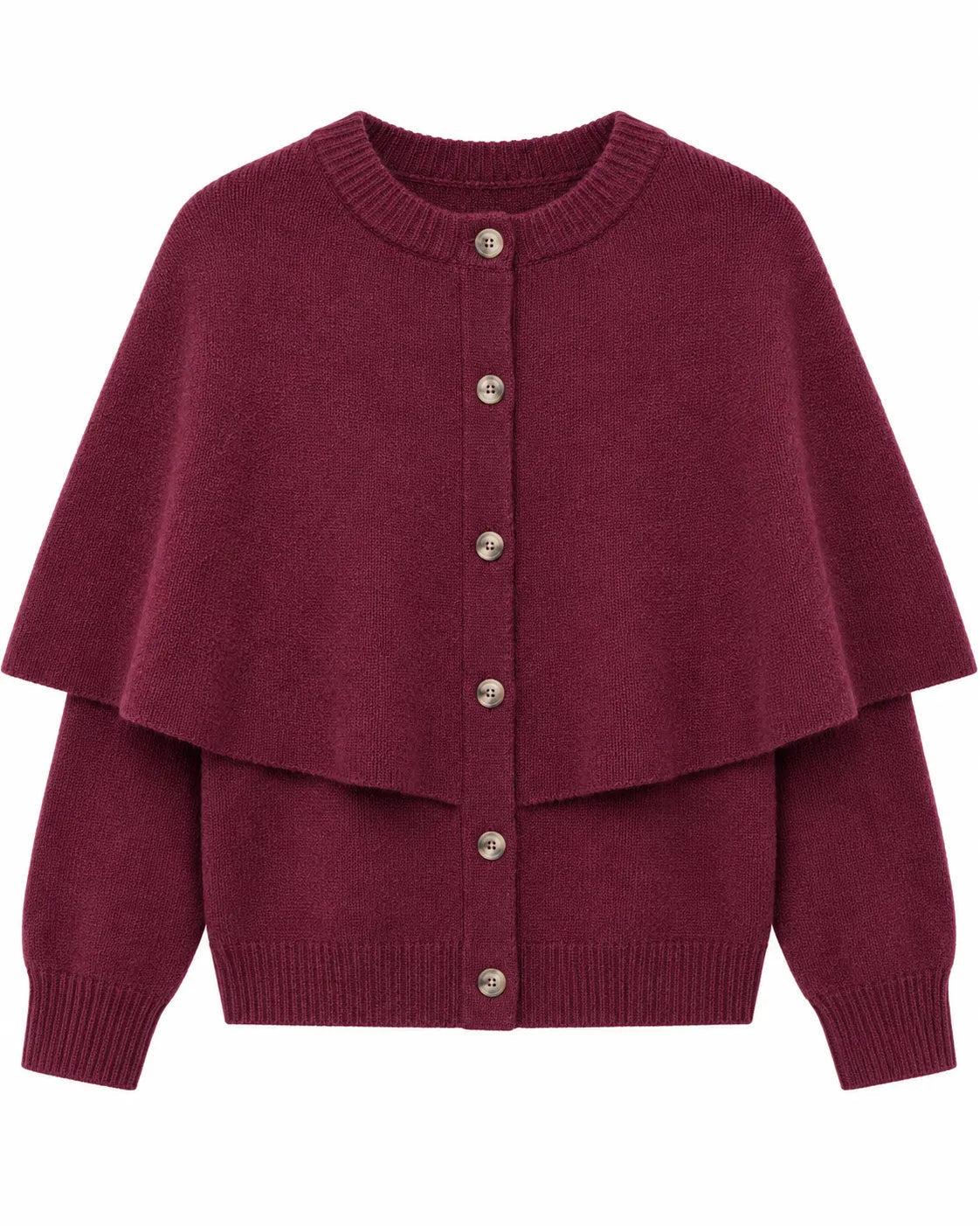 cardigan cape femme, vue de face