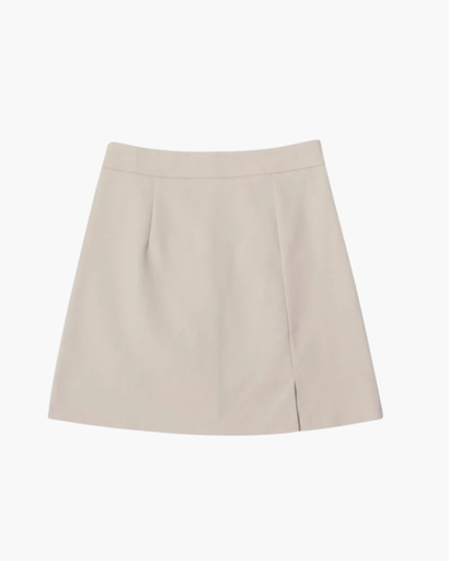 Jupe Tailleur Évasée – Fente Discrète à l’Avant