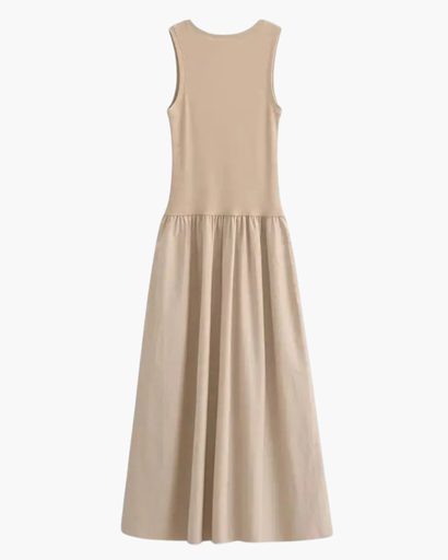 Jupe Midi Femme Lin – Taille Haute Évasée & Coupe Élégante | Style Estival Chic