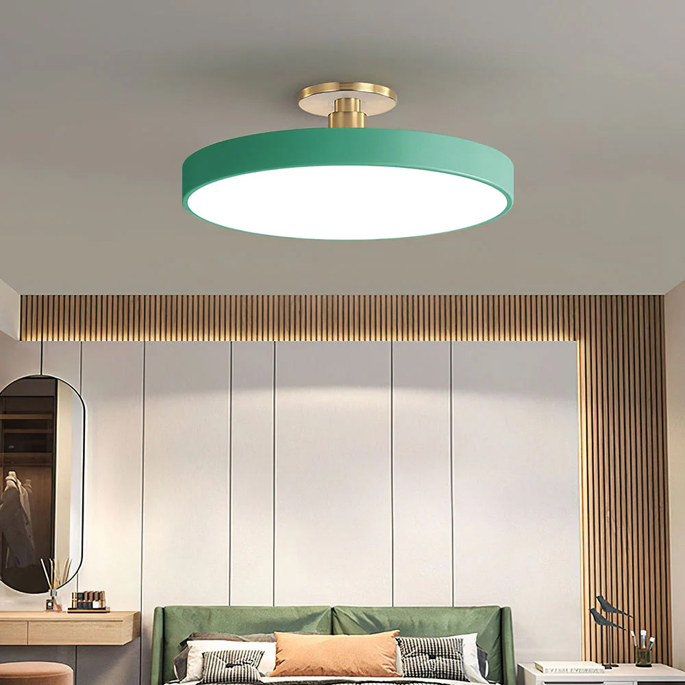 Plafonnier semi-encastré LED, vue principale