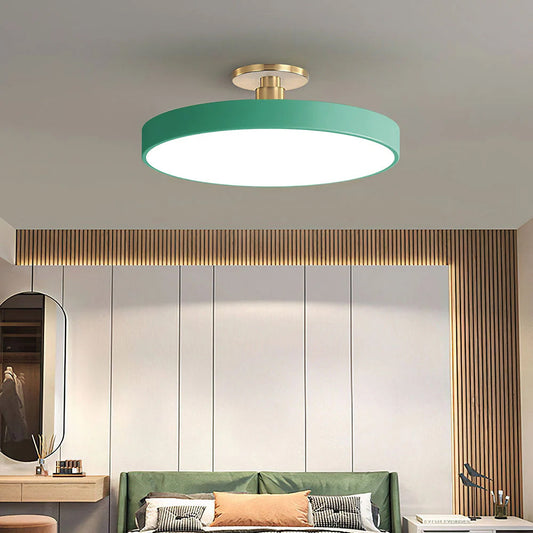 Plafonnier semi-encastré LED, vue principale