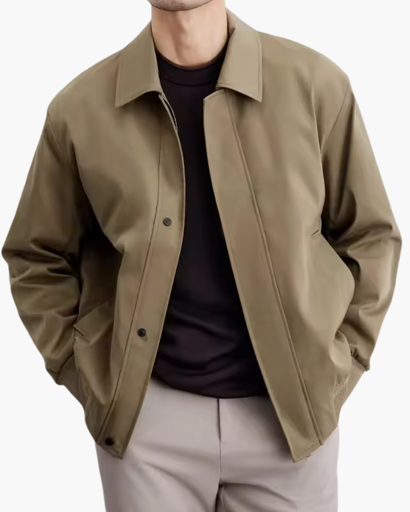 Veste homme coupe droite – look sobre et élégant