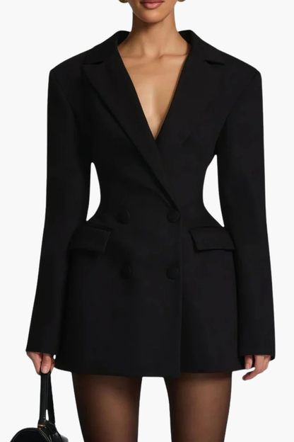 Robe blazer mini élégante pour femme