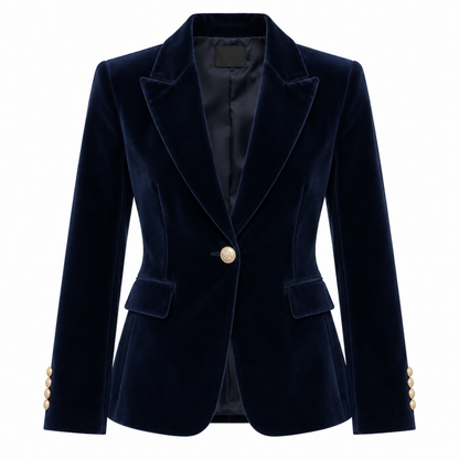 Blazer Femme Velours, vue de face
