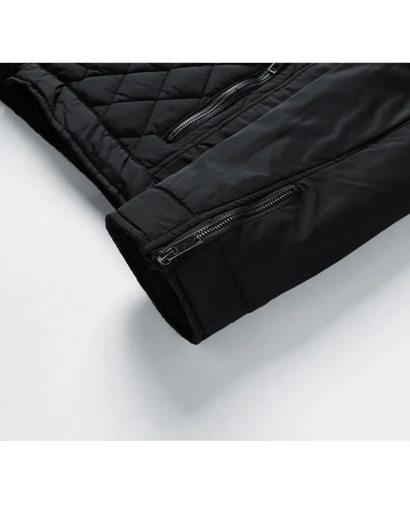 Veste Matelassée Légère pour Homme – Style Décontracté avec Fermeture Éclair