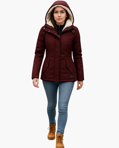 Veste d’Hiver Femme – Capuche Doublée en Polaire