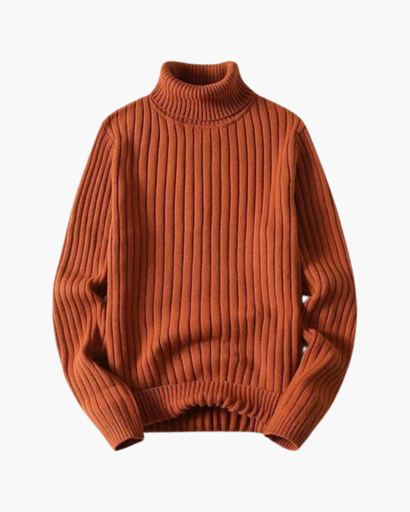 Pull à Col Roulé pour Homme – Tricot Confortable pour l’Automne et l’Hiver