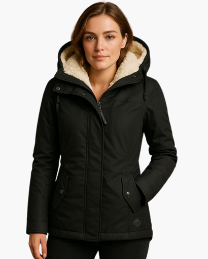 Veste à Capuche Classique avec Doublure Douce