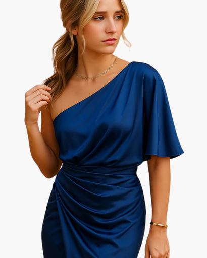 Robes élégante femme sans manches avec ceinture nouée