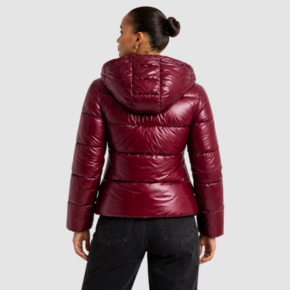 Doudoune Femme Brillante | Chaleur, Confort et Élégance Moderne