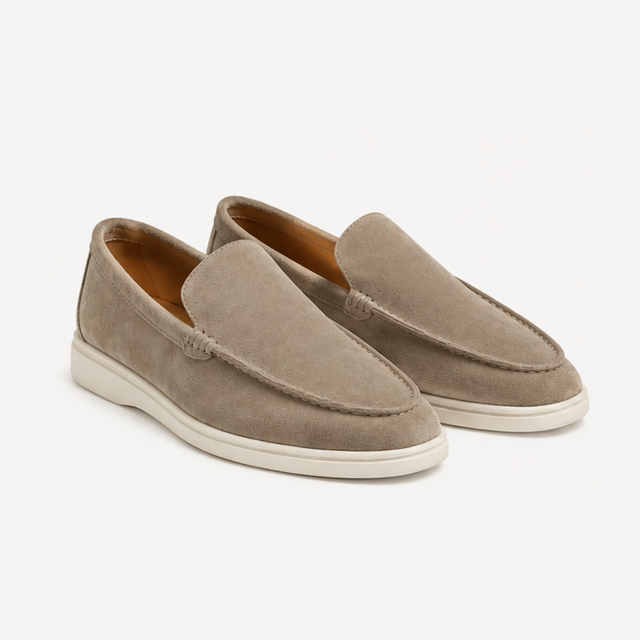 Mocassins Slip-On En Suédine Luxe