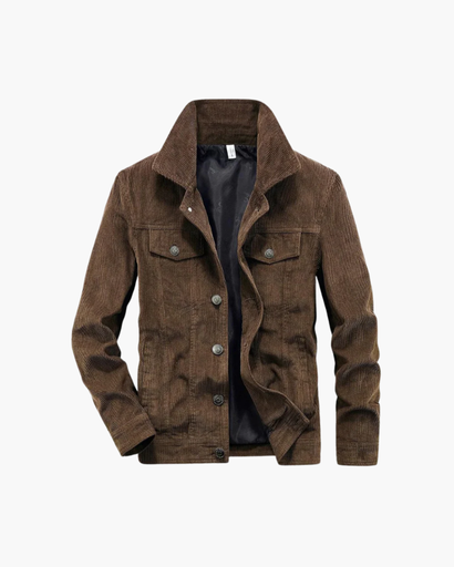 Veste Homme en Velours Côtelé | Style Urbain et Confort Intemporel