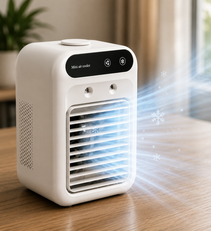 Mini Refroidisseur d'Air de Bureau – Brumisateur Portable & Silencieux
