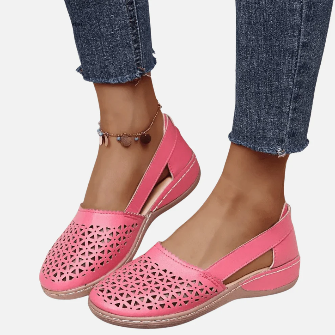 Sandales Orthopédiques Femme Confort Respirant Soutien Voûte Plantaire – Confort Anatomique | Style Estival