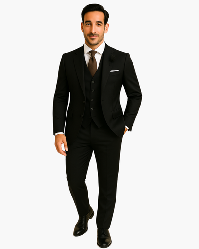 Costume homme trois pièces à coupe classique