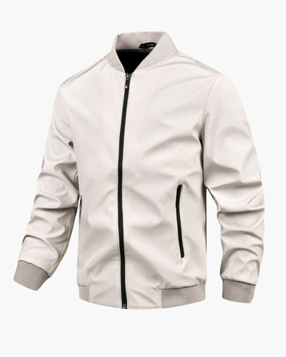 Bomber Jacket Homme – Léger et Décontracté avec Fermeture Zippée