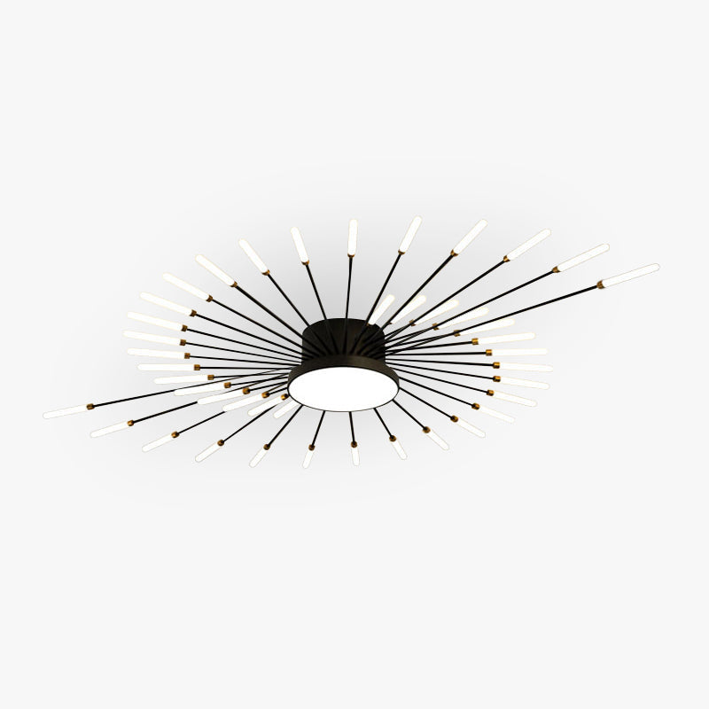 Plafonnier LED design feu d'artifice, vue principale