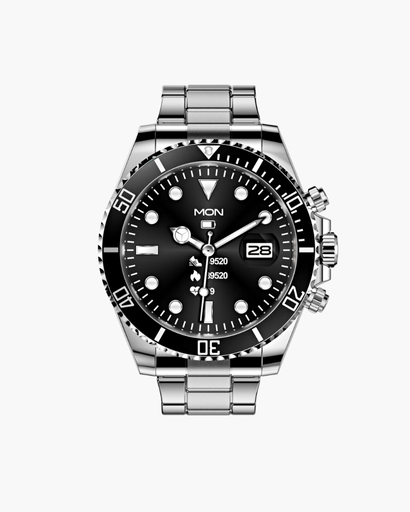 Montre bracelet homme sport – cadran inspiré plongée avec grande date
