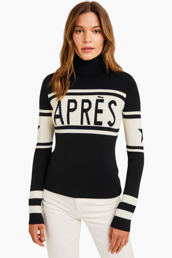 Pull Col Roulé Esprit Ski Chic – vue de face