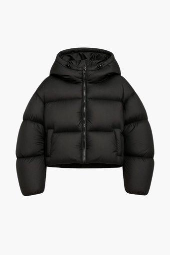 Doudoune Courte Femme | Volume Moderne et Capuche Intégrée