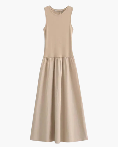 Jupe Midi Femme Lin – Taille Haute Évasée & Coupe Élégante | Style Estival Chic